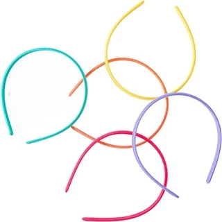 Goody ที่คาดผม 32113 Girls Classics Fabric Headband - คละสีใหม่ (5 ชิ้น)