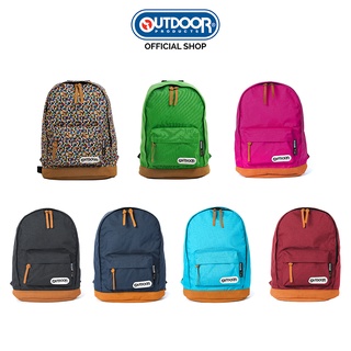 Outdoor Products Suede Daypack Backpack  Unisex Bag กระเป๋าสะพายหลัง กระเป๋าเป้ทำงาน Style4052EXPT