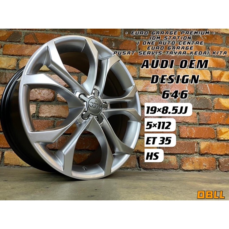 Audi OEM DESIGN WHEELS 19INC A4 A5 A6 Q5 Q3