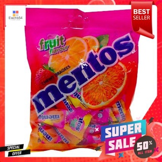 Mentos Fruit Candy 118.8g เมนทอสแคนดี้ฟรุ๊ตตี้ •ปราศจากกลูเตน