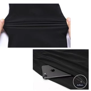 กางเกงกีฬาแถบสะท้อนแสง ใส่วิ่ง ออกกำลังกาย ผ้าเนียนเบาใส่สบาย size l-4xl มี3แบบ