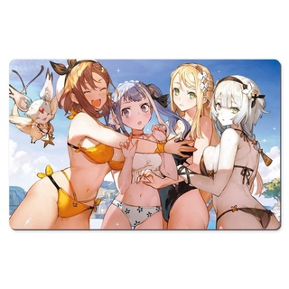 Atelier Ryza แผ่นรองเมาส์เซ็กซี่ - แผ่นรองโต๊ะบิกินี่ Waifus - Ecchi Gaming Playmat