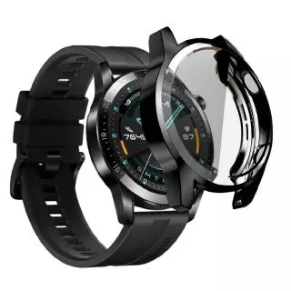 เคสกันรอยหน้าจอนาฬิกา TPU สำหรับ Huawei Watch GT 2 3 4 5 6 7 46 มม