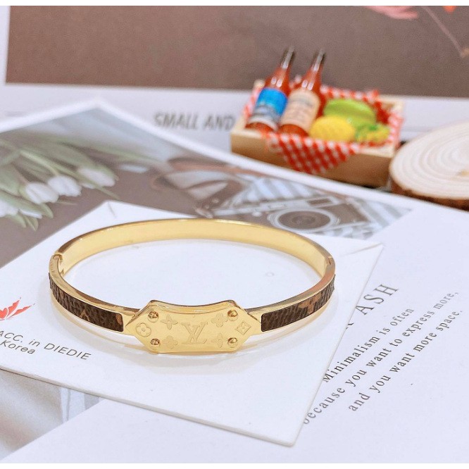 LV ALPHABET TITAN BRACELET