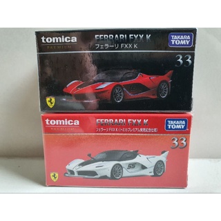 รถโมเดลเหล็ก Tomica Premium 33 Ferrari FXX K (สินค้าของแท้ ของใหม่อยู่ในซีลพลาสติก) (มี 2 ตัวเลือก)