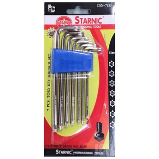 Starnic ประแจ หกแฉกท๊อกซ์ 7 ชิ้น/ชุด​​​​​​​ No.CSN-7633