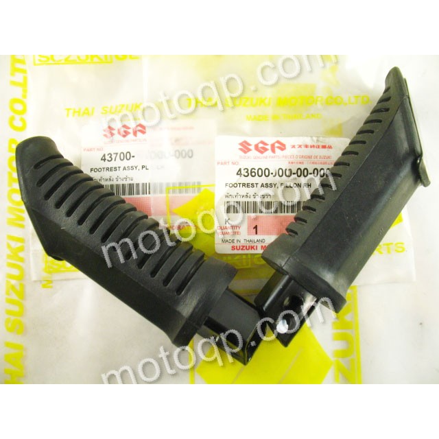 【 แท้  】 ซูซูกิ พักเท้าหลัง แบบพับ คริสตัล โรยัล วีว่า RG150 Gamma แกมม่า RU110 อากิร่า AKIRA เรดเดอ