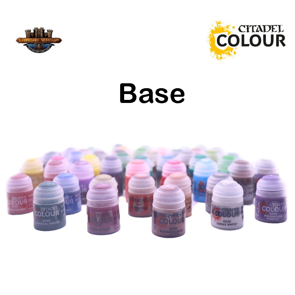 [พร้อมส่ง] Citadel : BASE สีอะคริลิคสำหรับทาโมเดล(12ML)LINK 1