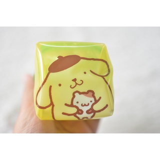 (( พร้อมส่ง )) กระเป๋าใส่เหรียญ ทรงสี่เหลี่ยม ลาย ปอมปอมปูริน PomPom Purin จาก Seria ญี่ปุ่น