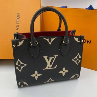 #louisvuitton #onthego #theleather เกรด vip Size 10นิ้ว อุปกรณ์ full box set