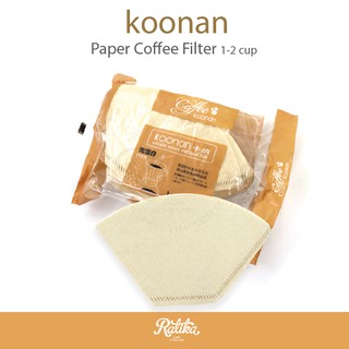 Ratika | Koonan KN-101M Filter Paper 101 กระดาษกรองกาแฟเบอร์ 01 (1-2 cups)