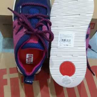 ฟิตฟล็อป Fitflop -ใหม่ รองเท้าเพื่อสุขภาพ รุ่น Fitflop Carita Trainers - Lycra Sneaker Sport Low Top Size 36/US5