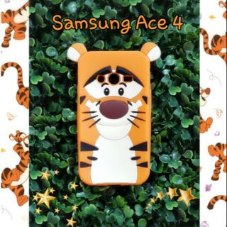 พร้อมส่งเคสซิลิโคนเสือtiggerสำหรับซัมซุง Ace 4 ราคา 130 บาท ส่งฟรี