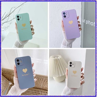 be Loved 🔥 เคส  OPPO reno6 reno6pro reno5proplus reno5 reno4 reno4se reno3pro reno3 renoZ reno soft case phone cartoon เคสโทรศัพท์ขอบตรงลายดอกไม้ย้อนยุค