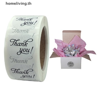 Home สติกเกอร์ฉลาก Thank You แฮนด์เมด สําหรับติดตกแต่งสมุด เบเกอรี่ บรรจุภัณฑ์ เครื่องเขียน 500 ชิ้น