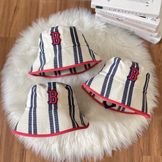 &lt;พร้อมส่ง&gt;MLB ETHNIC STRIPE BUCKET HAT NEW YORK YANKEES Size 57CM 3สี