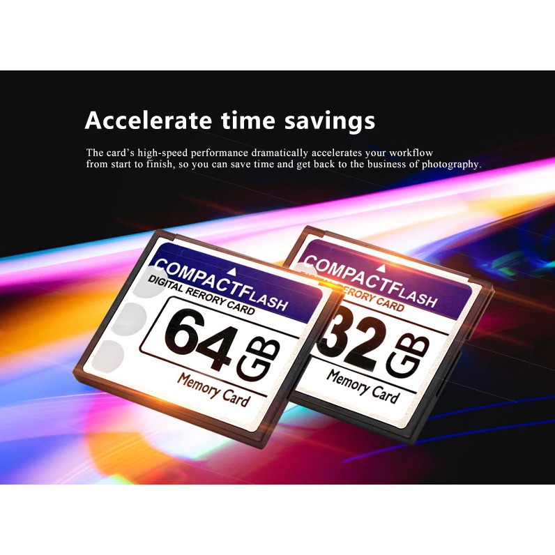 CF card  Compact Flash  สำหรับใส่กล้องดิจิตอล สำหรับเครื่องจักร CNC FANUC สินค้าส่งจากประเทศไทย