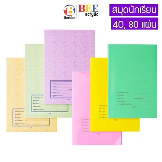 สมุดเขียนเรียน สมุดนักเรียน สมุดโรงเรียน ปกอ่อน 30 70 แผ่น แบบเรียบ