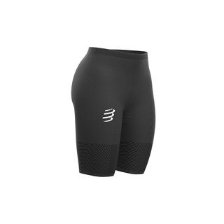 Compressport กางเกงวิ่งขาสั้น รัดกล้ามเนื้อ ผู้หญิง Run Under Control Short W Black