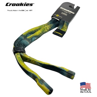 สายคล้องแว่นตาCroakies รุ่น Suiter Poly XL Walleye Black