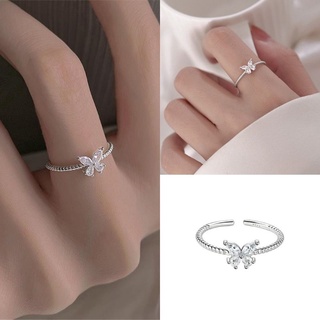 แหวนผีเสื้อคริสตัล • Crystal Butterfly Ring