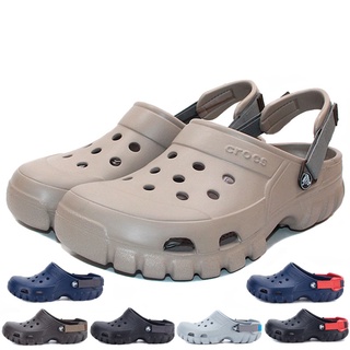 รองเท้าแตะ Crocs Duet Sport Clog พื้นหนา สําหรับผู้ชาย 202651 ]