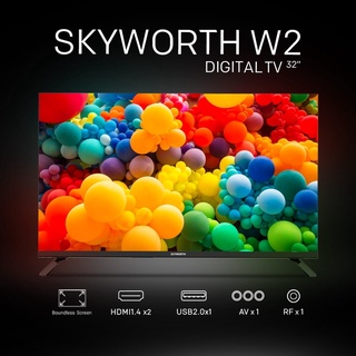 SKYWORTH 32 นิ้ว รุ่น 32W2 Digital TV HD ready img 1