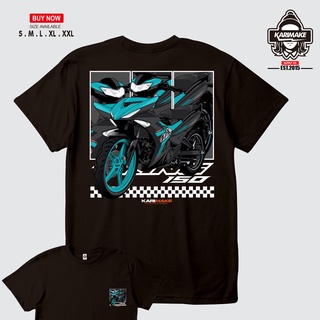 เสื้อยืด ลายรถจักรยานยนต์ Karimake YAMAHA MX KING 150cc 2022 V2S-5XL