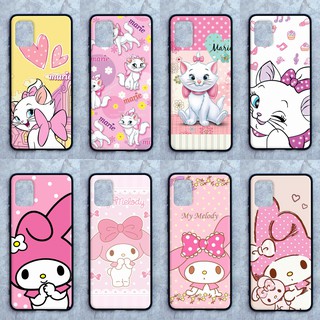 เคส Samsung A31 ลายแมวมารี-เมโลดี้ ขอบนิ่มหลัง แข็ง เคสมือเคสโทรศัพท์ Case เคส Tมหลังแข็ง ไม่ขูดตัวเครื่อง ไม่กัดขอบ งาม