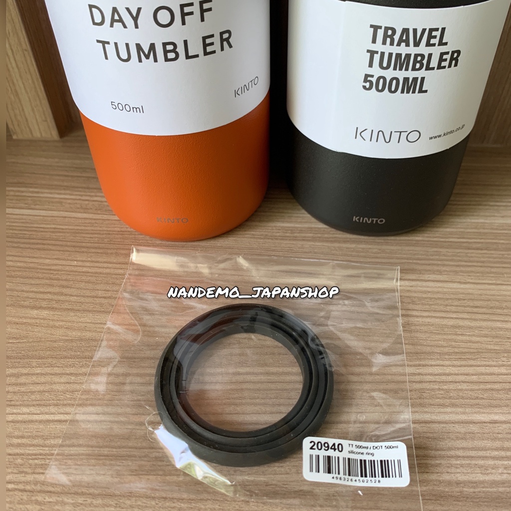 KINTO ยางสำหรับเปลี่ยน กระบอกน้ำKINTO Day off Tumbler 500ml. และTravel Tumbler 350ml.500ml. ของแท้นำเข้าจากประเทศญี่ปุ่น