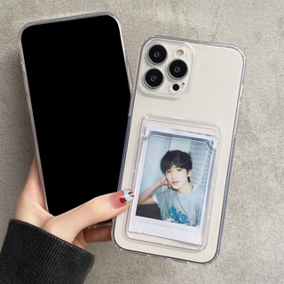 Huawei P40 Pro Y7 Y7A Y9s Y9 Prime ที่เก็บการ์ด เคสโทรศัพท์ ใส่รูปถ่าย ป้องกันเลนส์ กันกระแทก ซิลิโคน เคสนิ่ม