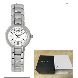 นาฬิกา BULOVA WOMENS 96L147 QUARTZ พร้อมกล่อง (ใหม่)