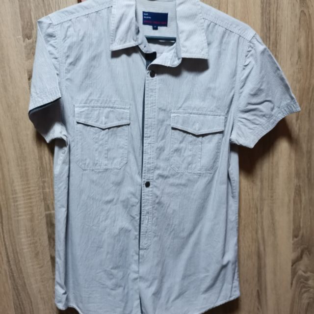 เสื้อเชิ้ต​ แขนสั้น​ มือสอง​ ใส่ครั้งเดียว​ Xact size​ S​