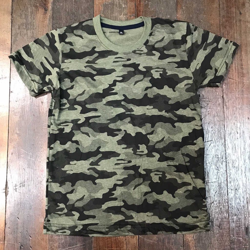 เสื้อยืดเด็ก พิมพ์ลายทหาร อายุ 3-8 ปี