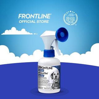 FRONTLINE SPRAY FOR DOG &amp; CAT 250 ml ฟรอนท์ไลน์ สเปรย์ กำจัดเห็บหมัดได้ผลทันทีที่ใช้ สำหรับสุนัขและแมว