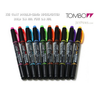 Tombow kei coat double sided highlighter