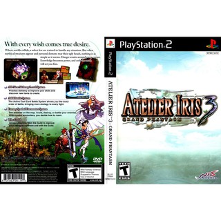 ATELIER IRIS 3 [PS2 US : DVD5 1 Disc]