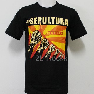 เสื้อวง SEPULTURA เสื้อยืด เสื้อ เซปูล์ตูรา S108 Size ยุโรป