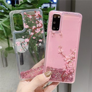 เคสโทรศัพท์มือถือลายดอกไม้สําหรับ Samsung Galaxy S8 Plus S9 S10 S20 Ultra S21