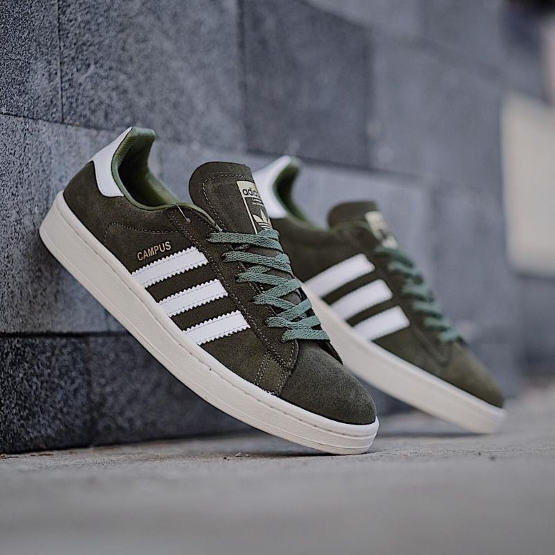 adidas campus olive green