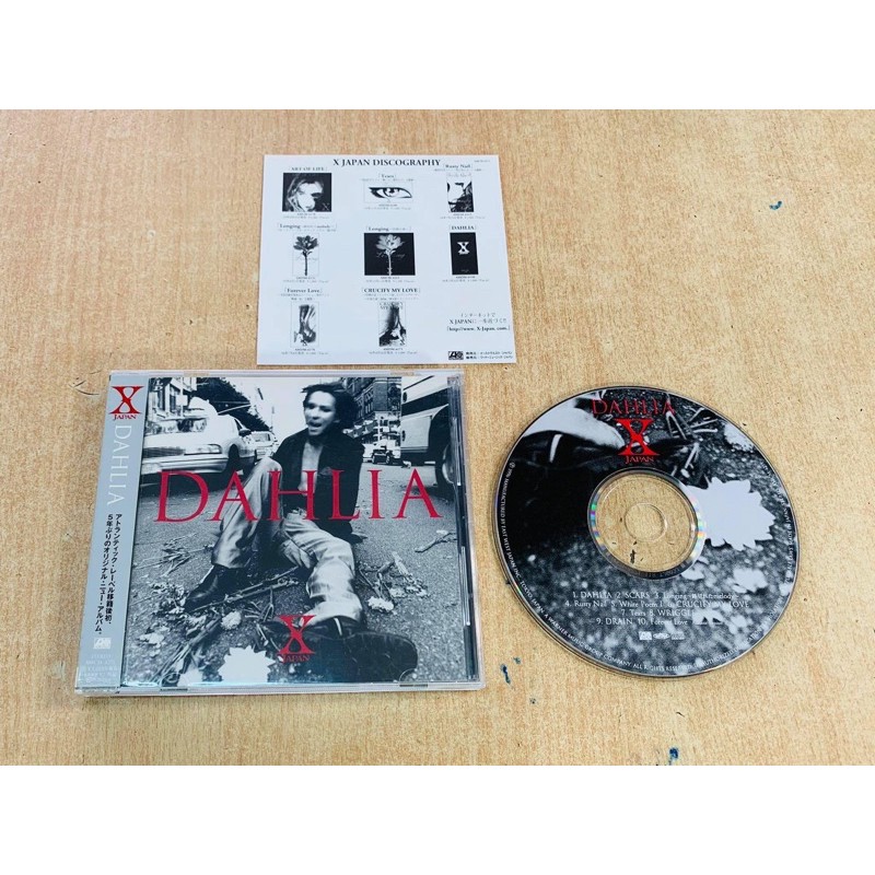 CD X Japan Dahlia แผ่นแท้ Made in Japan  Yoshiki Hide Toshi Pata Heath