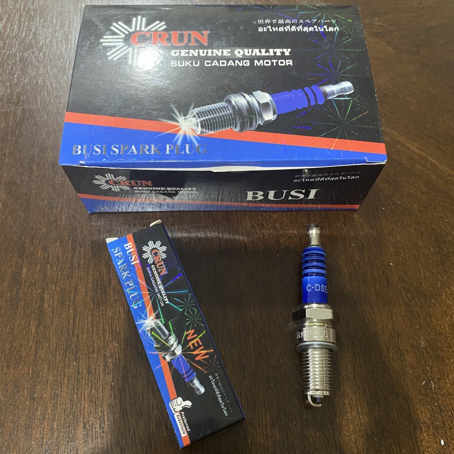 CRUN C-D8EA MOTORCYCLE SPARK PLUG GL PRO 100 MEGAPRO TIGER REVO THUNDER 250 Z SCORPIO CB MAX MEGA NE