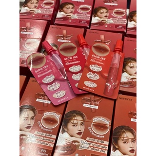 🐮1 ซอง🐮 รุ่นซองใหม่ Merrezca Glow ink Color lip tint 2มล