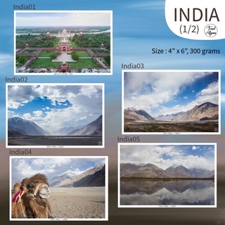 Travel Again Postcard ประเทศอินเดีย (India Collection) มี 10 แบบ