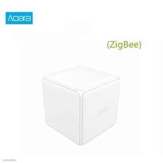 ☋✘☬Aqara Magic Cube อุปกรณ์ควบคุม Zigbee Version สําหรับอุปกรณ์อัจฉริยะทํางานบ้านพร้อม xiaomi MI