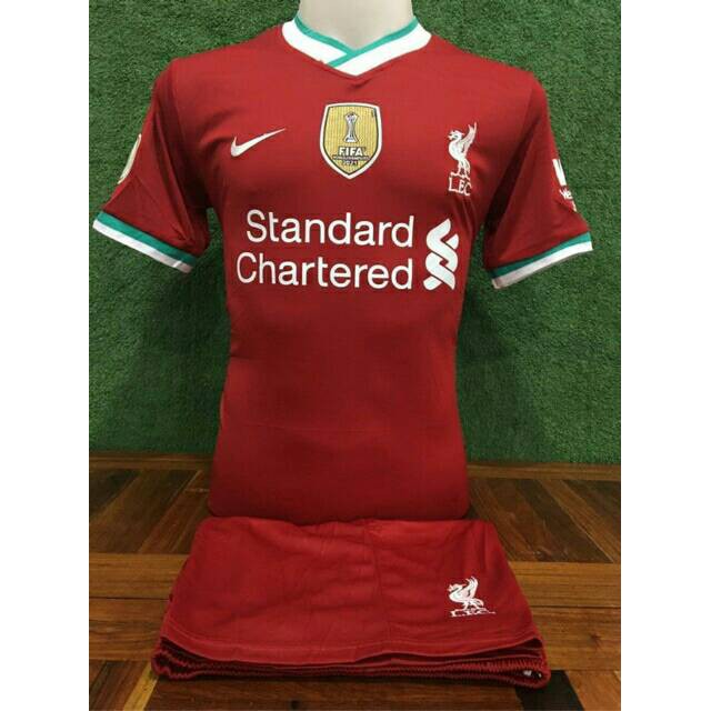 ชุดกีฬา  ลิเวอร์พูล ฤดูกาล  ปี 2020-2021 เสื้อ+กางเกง