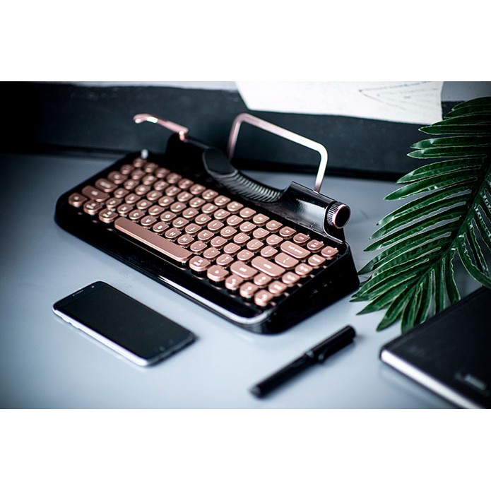 Rymek Retro Bluetooth Mechanical Keyboard Shopee Thailand