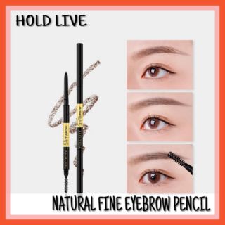 ✔COD❤แท้/พร้อมส่ง HOLDLIVE NATURAL FINE EYEBROW PENCIL