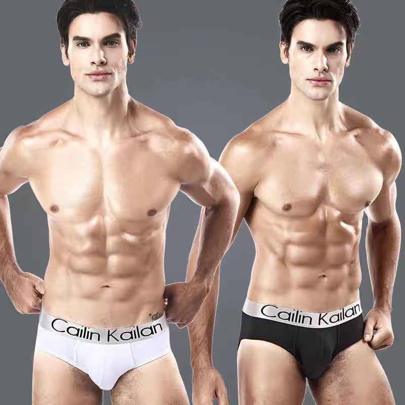 พร้อมส่ง！！ 🎉พร้องส่ง🎉กางเกงในผู้ชายCK Cailin Kailan Underwear เนื้อผ้าcotton ผ้านุ่มใส่สบาย ระบายอาก