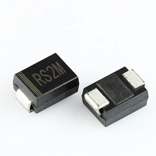 RS2M S2M FR207 SMA Fast Recovery Rectifier Diode 10 ชิ้น